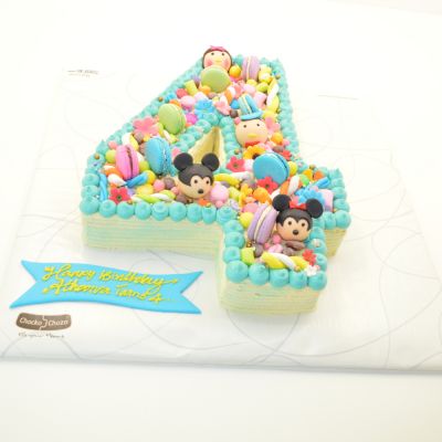 Number Shape Cake-1