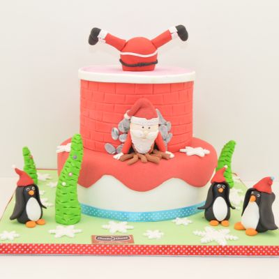 Christmas Theme Cake - 4