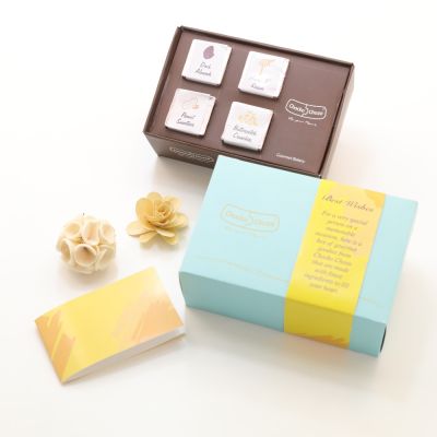 4 Pcs Pure Nut Lovers Chocolate Classy Pack . CHO
